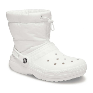 Bottes Crocs Classiche Doublée Neo Puff Blanche Homme | CAV-3042396