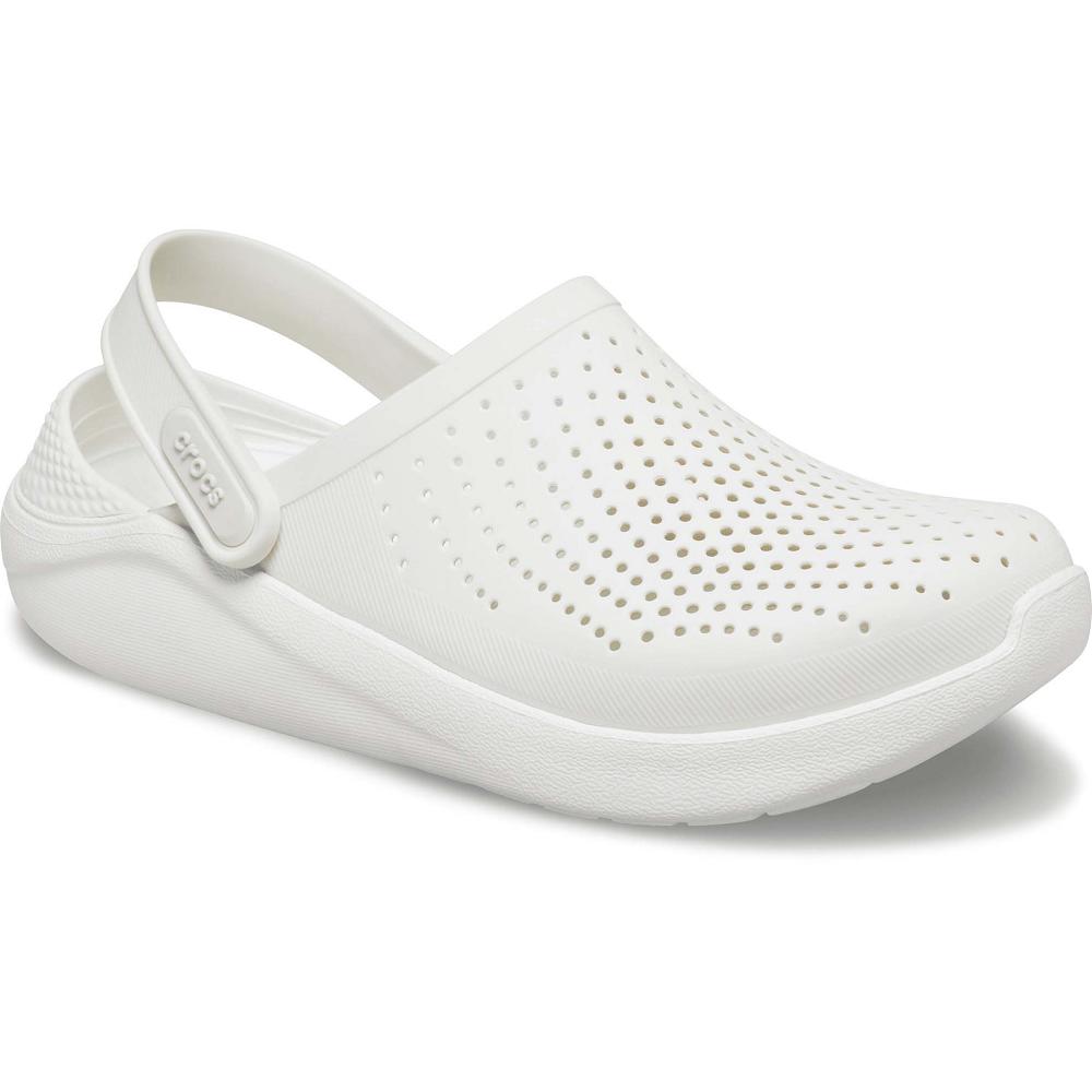 Sabots Crocs LiteRide Blanche Homme | ZQP-6499523