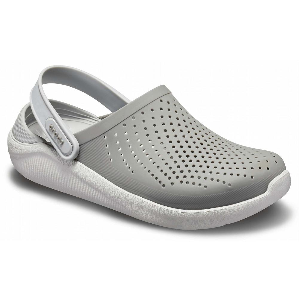 Sabots Crocs LiteRide Grise Homme | ZTB-9252774