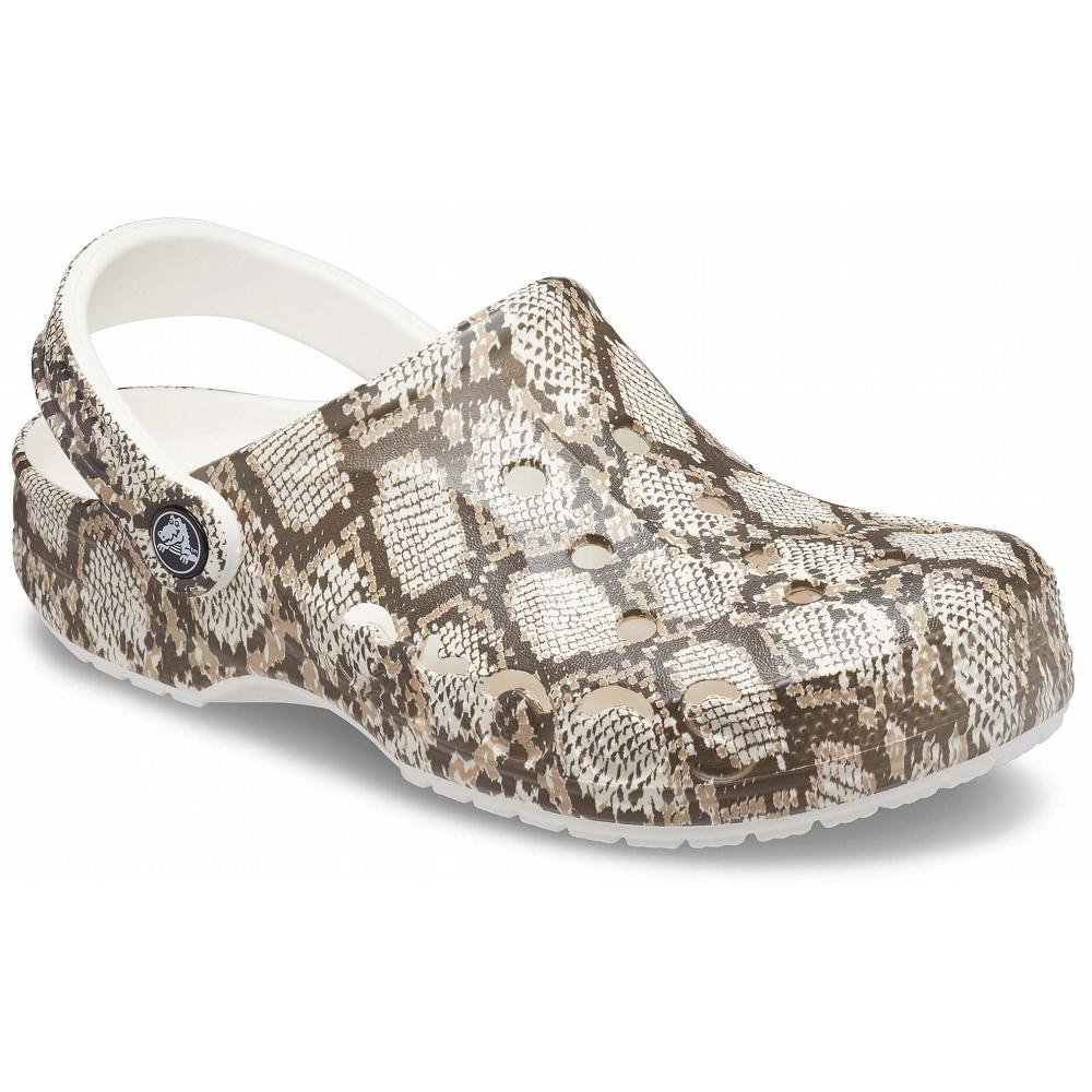 Sabots Crocs Baya Seasonal Printed Marron Homme | RBH-7899593