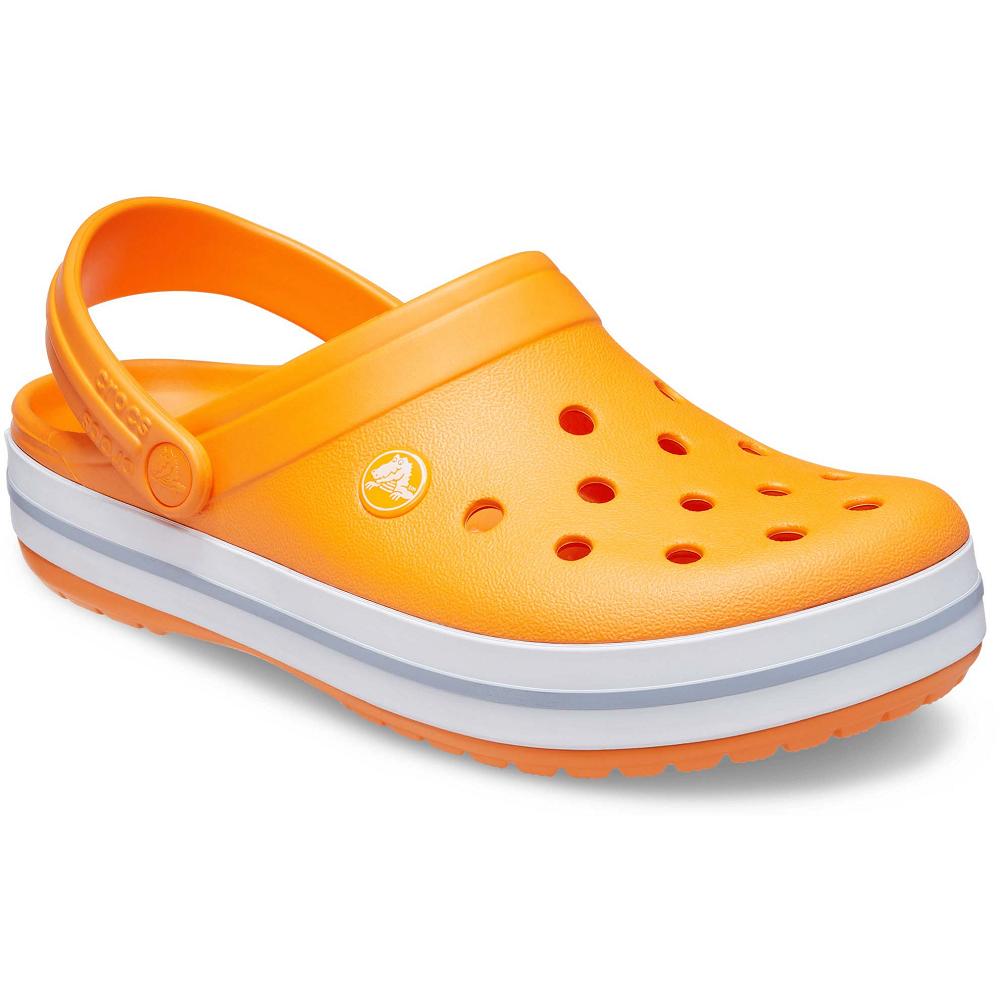 Sabots Crocs Crocband Orange Homme | GOD-7044887