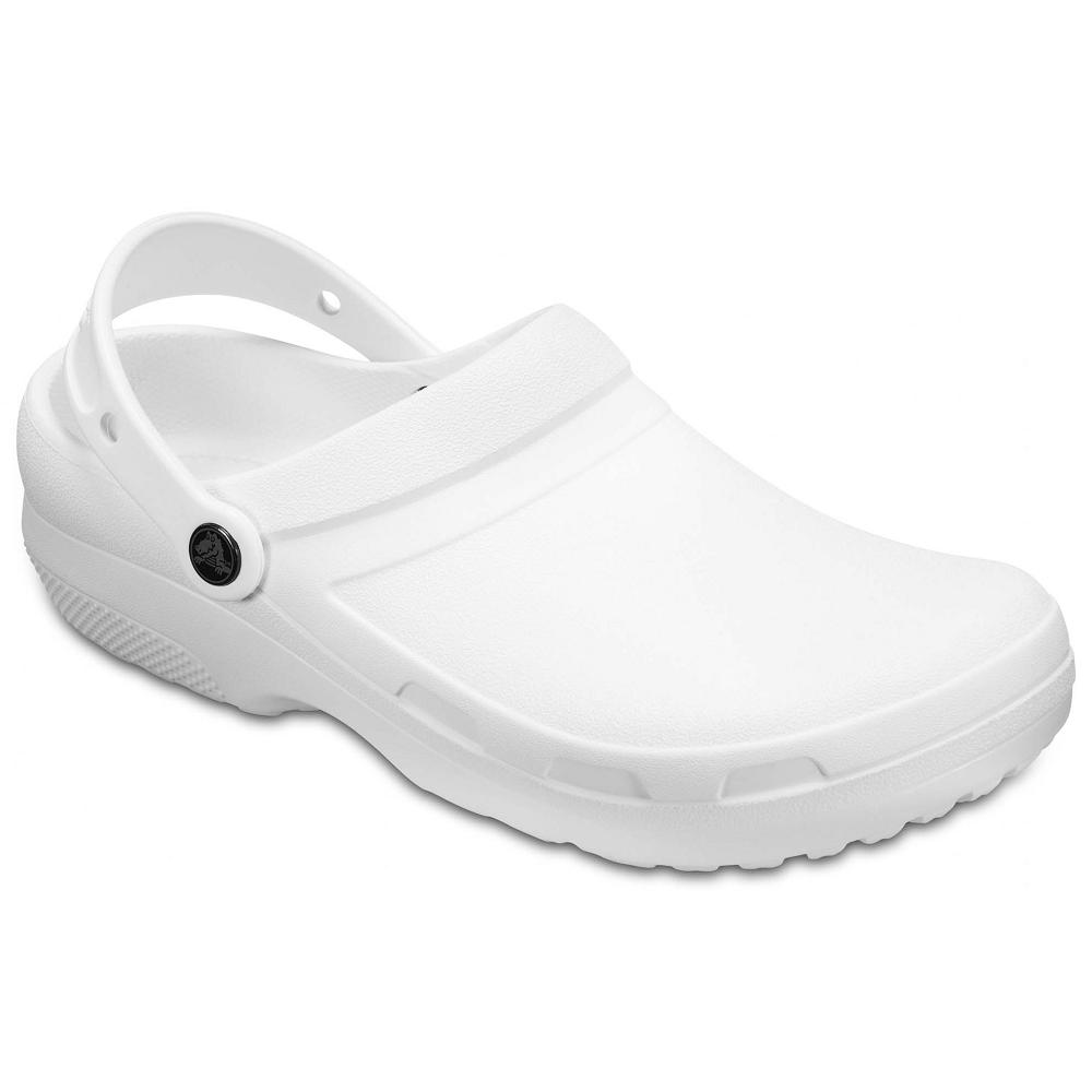 Sabots Crocs Specialist II Blanche Homme | OBV-0484715