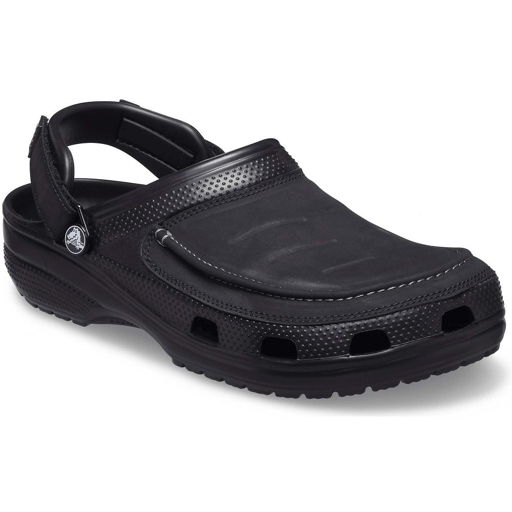 Sabots Crocs Men’s Classiche Yukon Vista II Noir Homme | CAL-5675272