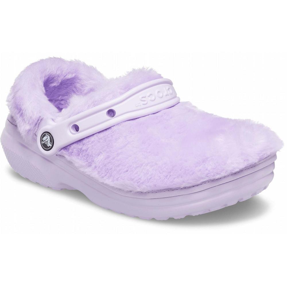 Sabots Crocs Classiche Fur Sure Violette Homme | CSC-3900048