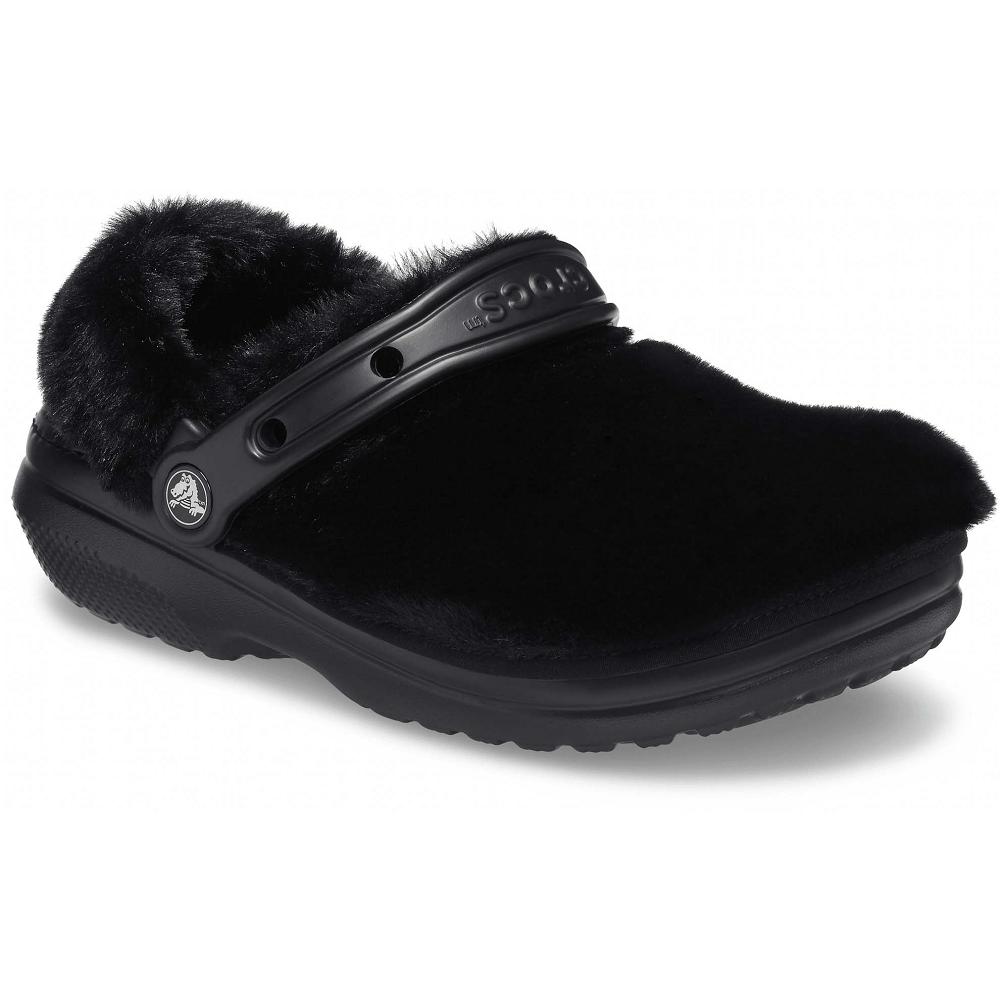 Sabots Crocs Classiche Fur Sure Noir Homme | KPP-6570889