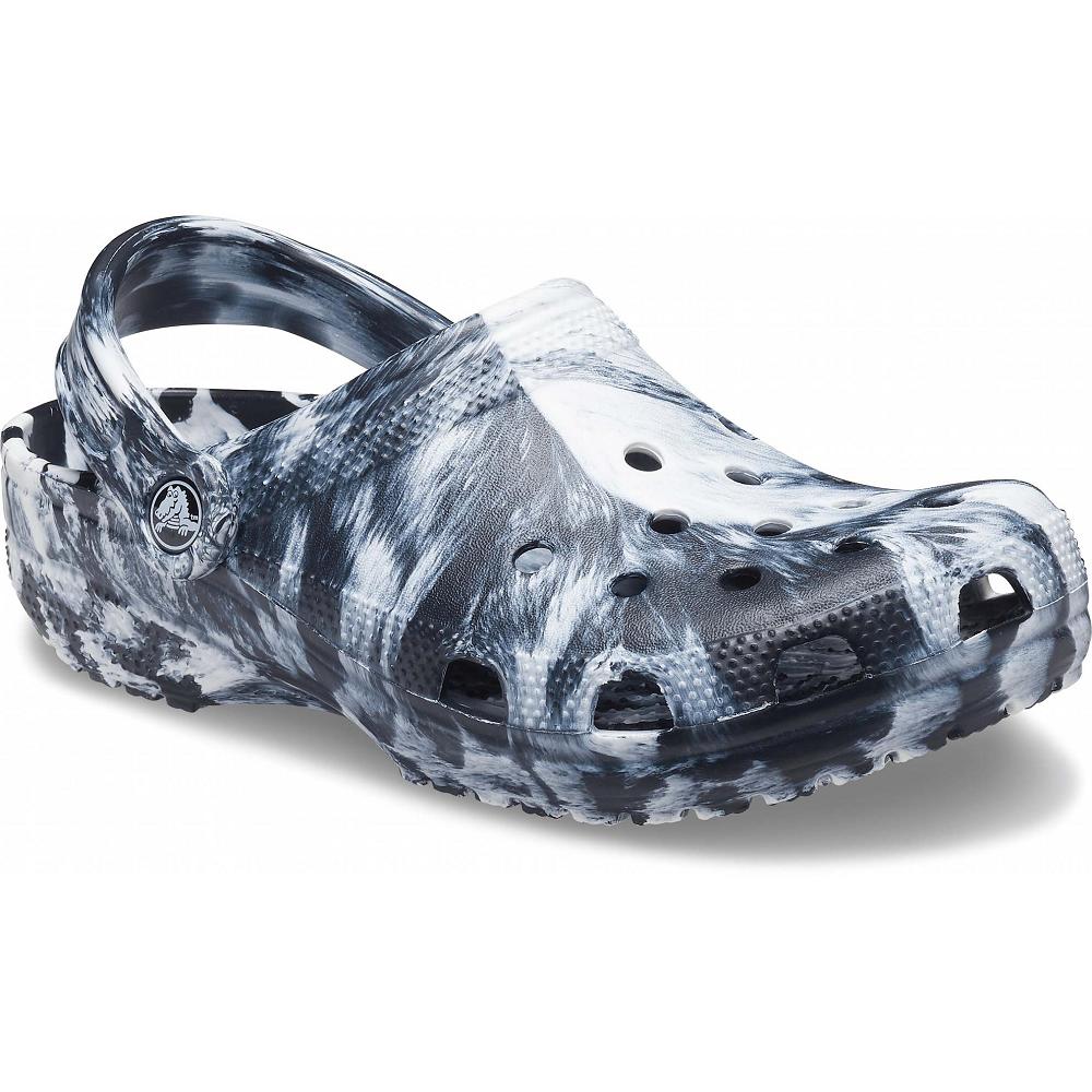 Sabots Crocs Classiche Marbled Noir Homme | RGV-9713206