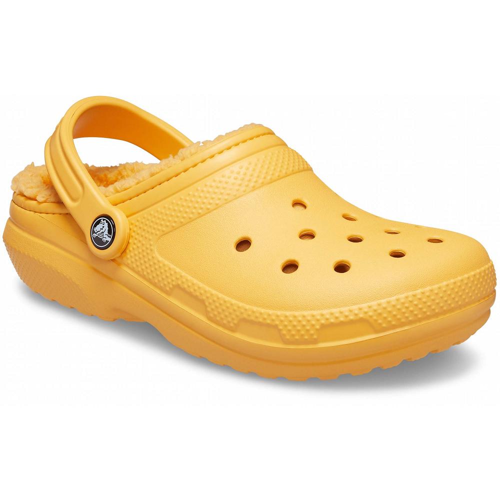 Sabots Crocs Classiche Doublée Doré Homme | IUO-9608151