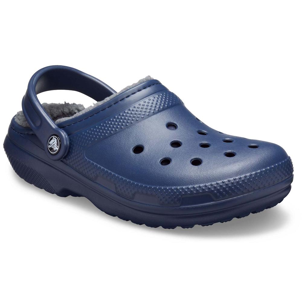 Sabots Crocs Classiche Doublée Bleu Marine Homme | HPW-3729277