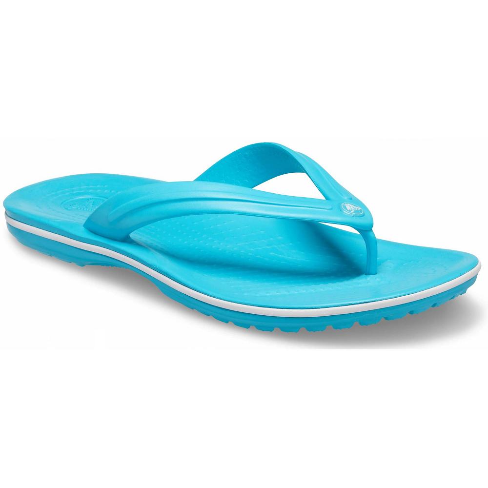 Tong Crocs Crocband Aqua Homme | OBO-4525958