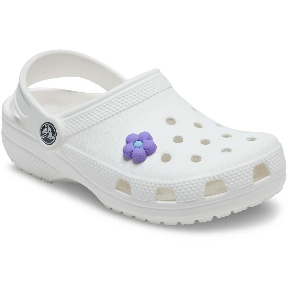 Clips Jibbitz Crocs Purple Flower Multicolore Homme | XVZ-6642804