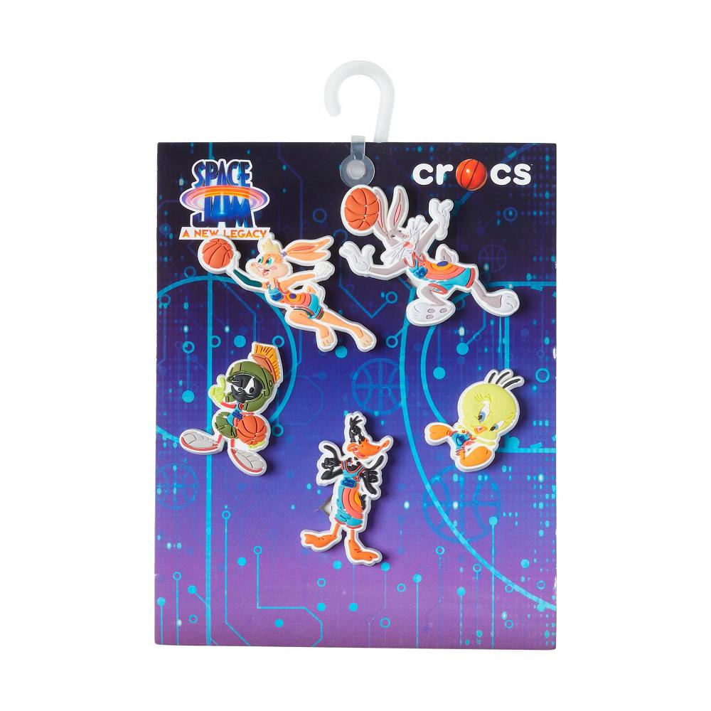 Clips Jibbitz Crocs Space Jam Character 5 Pack Multicolore Homme | OIU-9848730