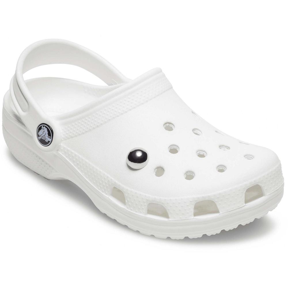 Clips Jibbitz Crocs Silver Dome Stud Multicolore Homme | LQH-0359133