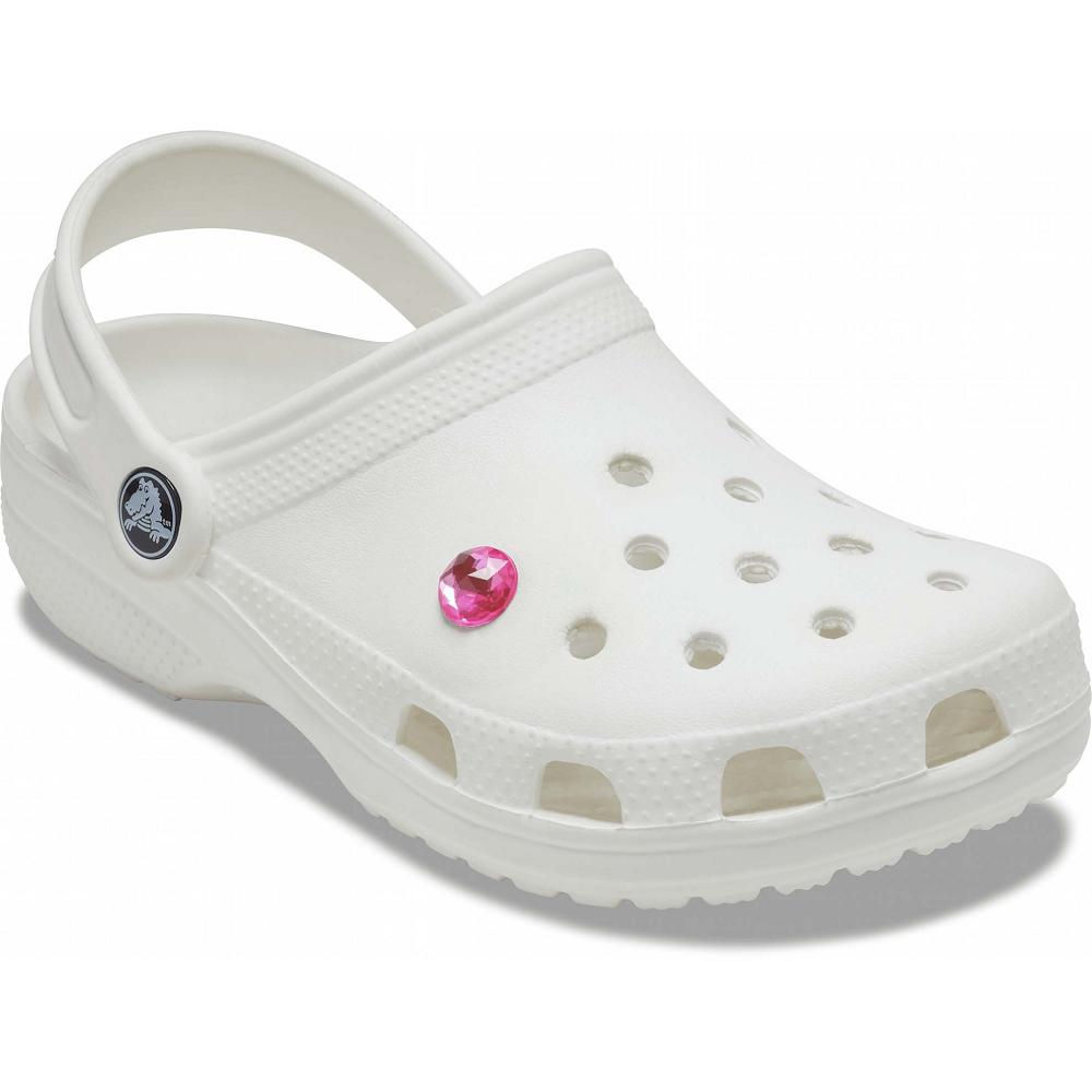 Clips Jibbitz Crocs Sparkly Pink Circle Multicolore Homme | KOC-8957771