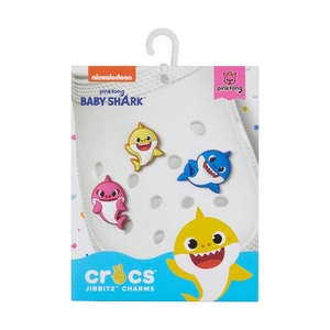 Clips Jibbitz Crocs Baby Shark 3 Pack Multicolore Homme | ANJ-9259247