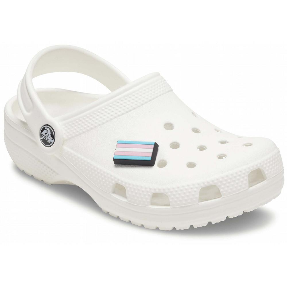 Clips Jibbitz Crocs Transgender Flag Multicolore Homme | WFE-4970891