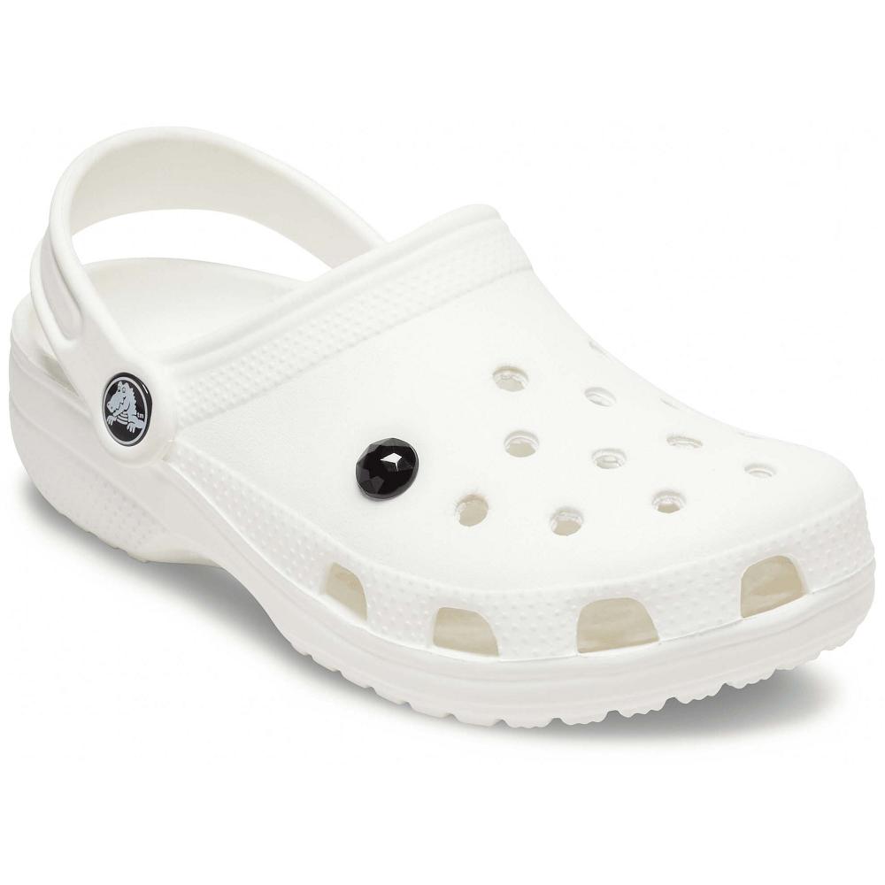 Clips Jibbitz Crocs Sparkly Black Circle Multicolore Homme | NWO-7863355