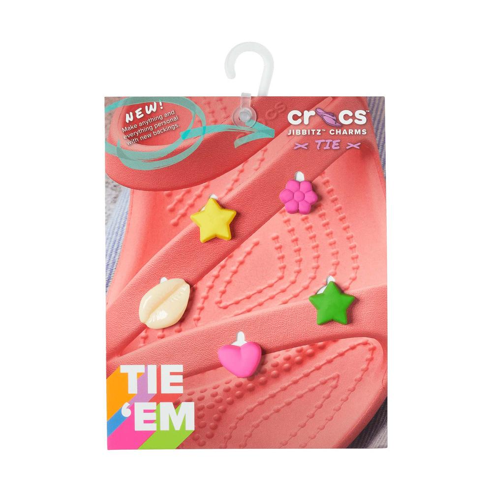 Clips Jibbitz Crocs Girl Sandal Tie 5 Pack Multicolore Homme | IZI-5456976