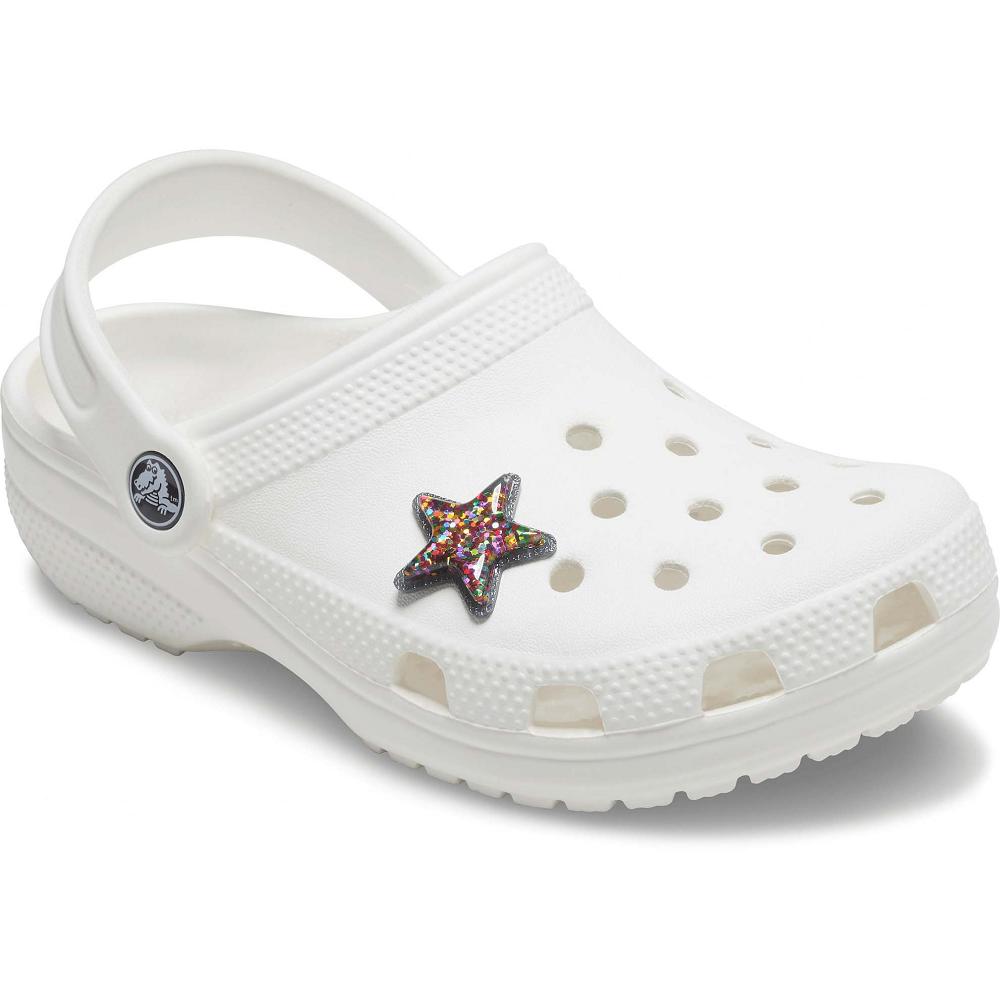 Clips Jibbitz Crocs Multi Glitter Star Multicolore Homme | JSQ-9188226