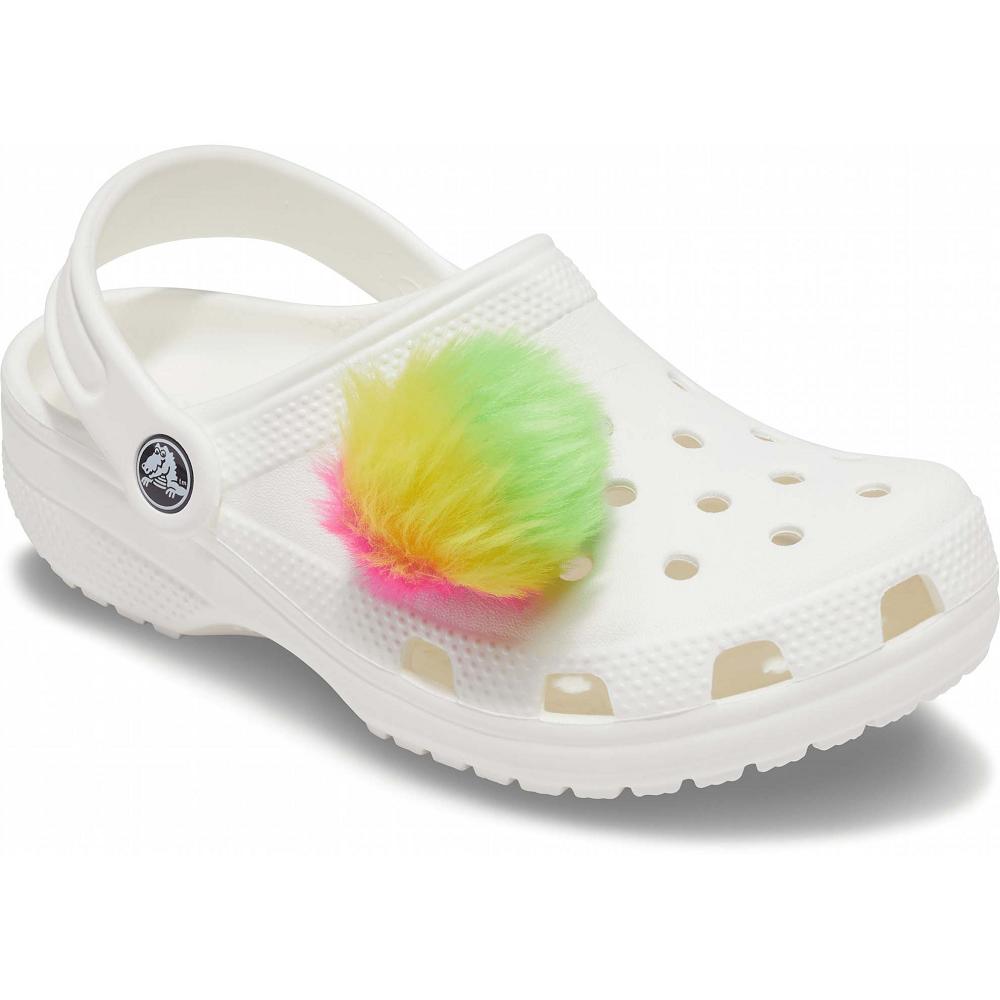 Clips Jibbitz Crocs Tie Dye Puff Ball Multicolore Homme | QIB-3915565