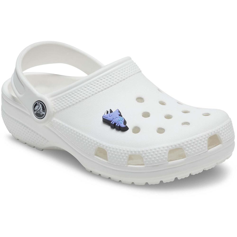 Clips Jibbitz Crocs Purple Dino Multicolore Homme | LMB-4686965