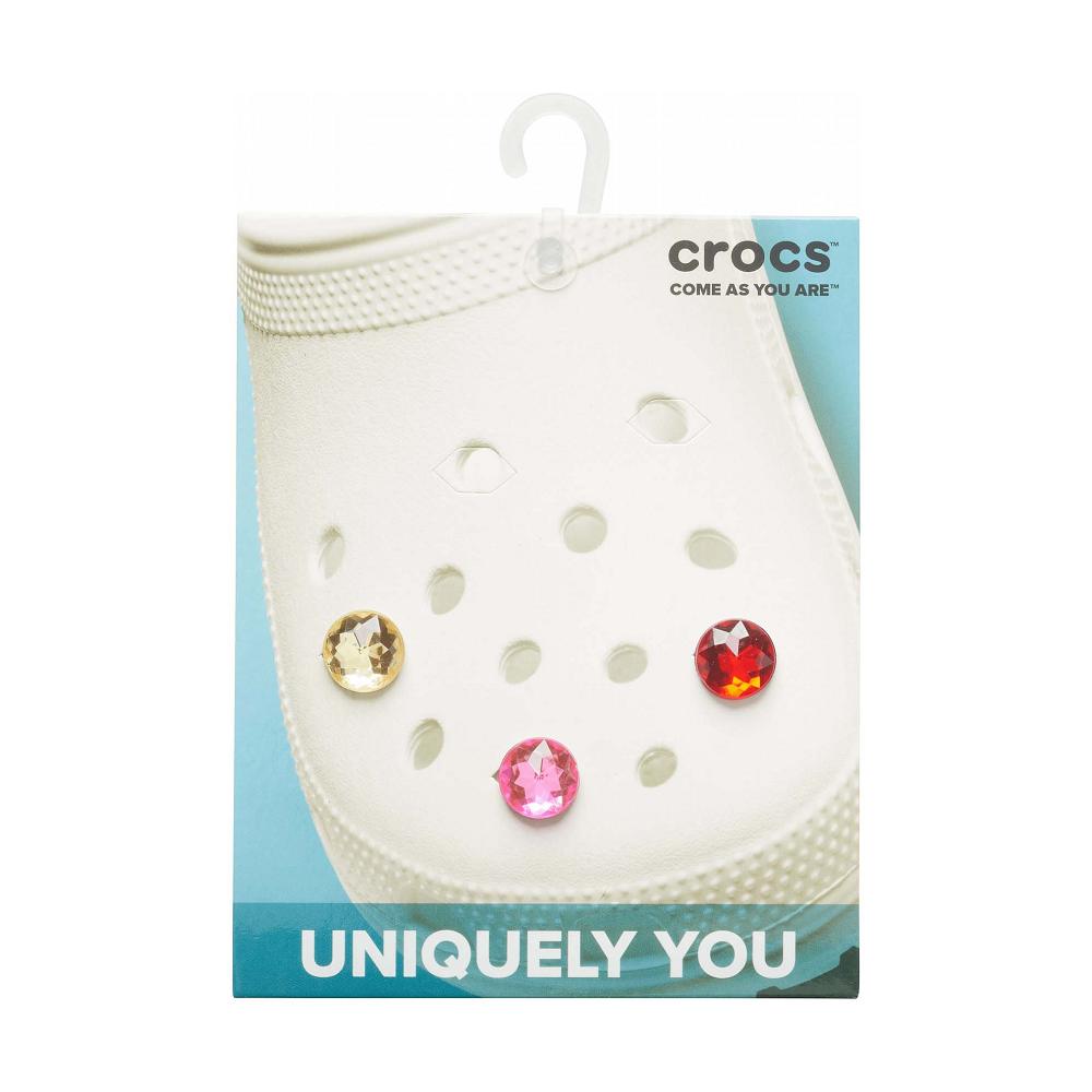 Clips Jibbitz Crocs Sparkly Circle 3-Pack #1 Multicolore Homme | WKA-8471640