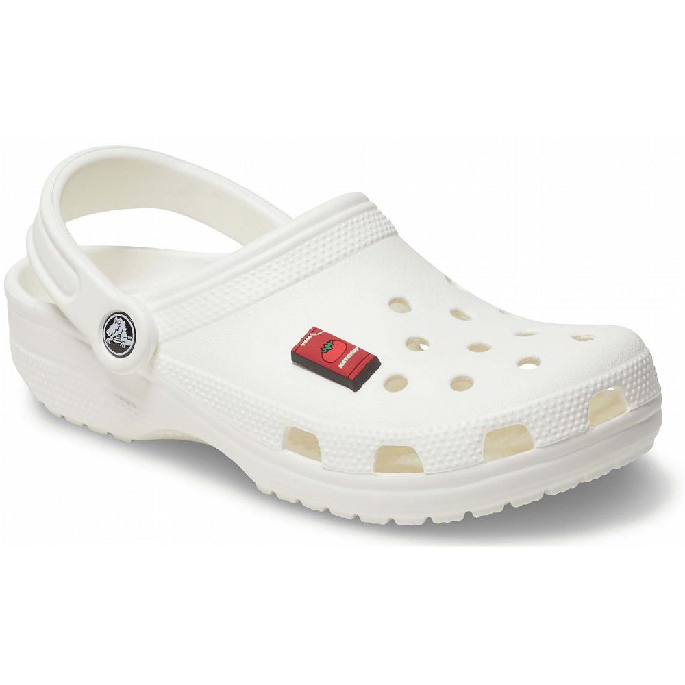 Clips Jibbitz Crocs Ketchup Packet Multicolore Homme | AID-0478773