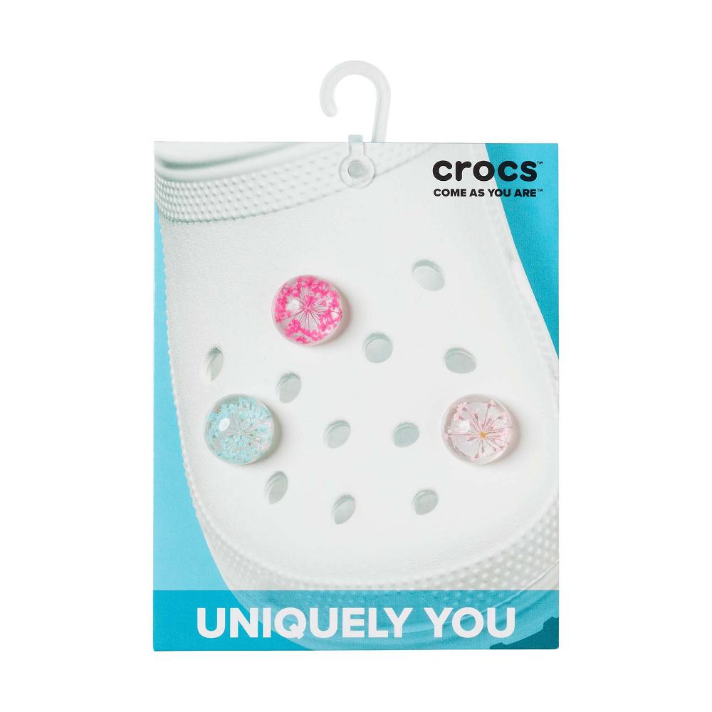 Clips Jibbitz Crocs Encapsulated Flower 3 Pack Multicolore Homme | GSH-6040682