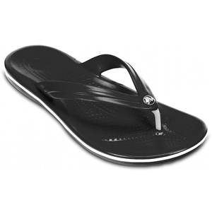 Sandales Crocs Crocband Flip Noir Homme | JFI-1632043