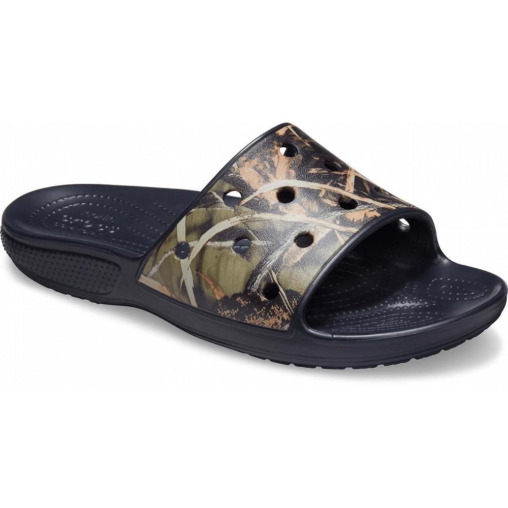 Sandales Crocs Classiche Realtree Claquette Noir Homme | KUQ-5521224