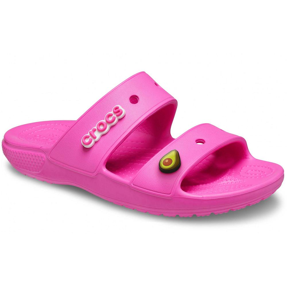 Claquette Crocs Classiche Sandal Rose Violette Homme | BSF-3101150