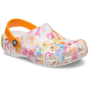 Sabots Crocs Classiche Tie-Dye Graphic Orange Fille | KZA-5714977