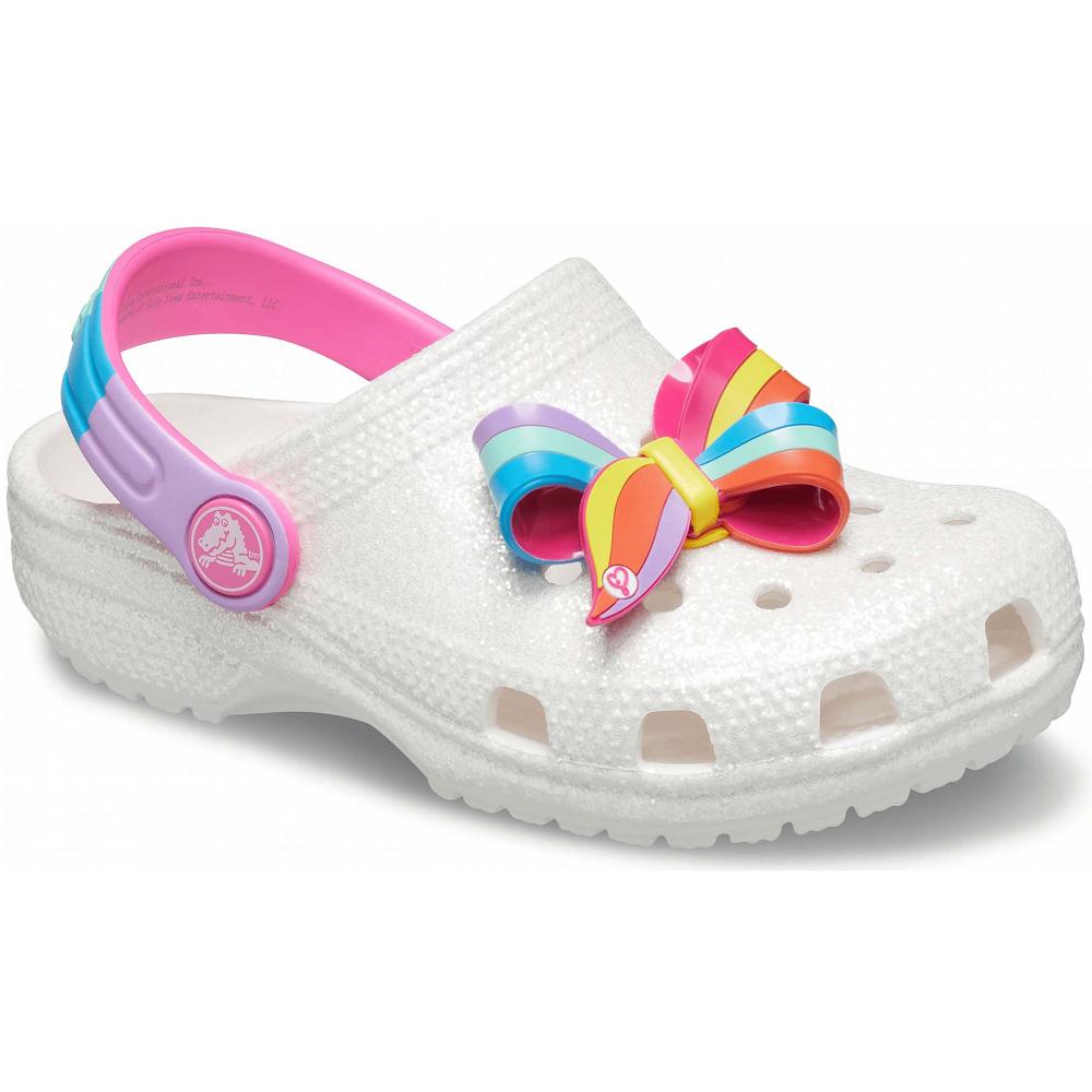 Sabots Crocs Fun Lab JoJo Siwa Blanche Fille | GHG-0832810