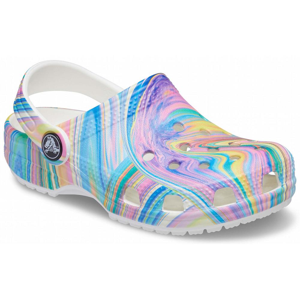 Sabots Crocs Classiche Out of this World II Bleu Multicolore Fille | KTE-7598984