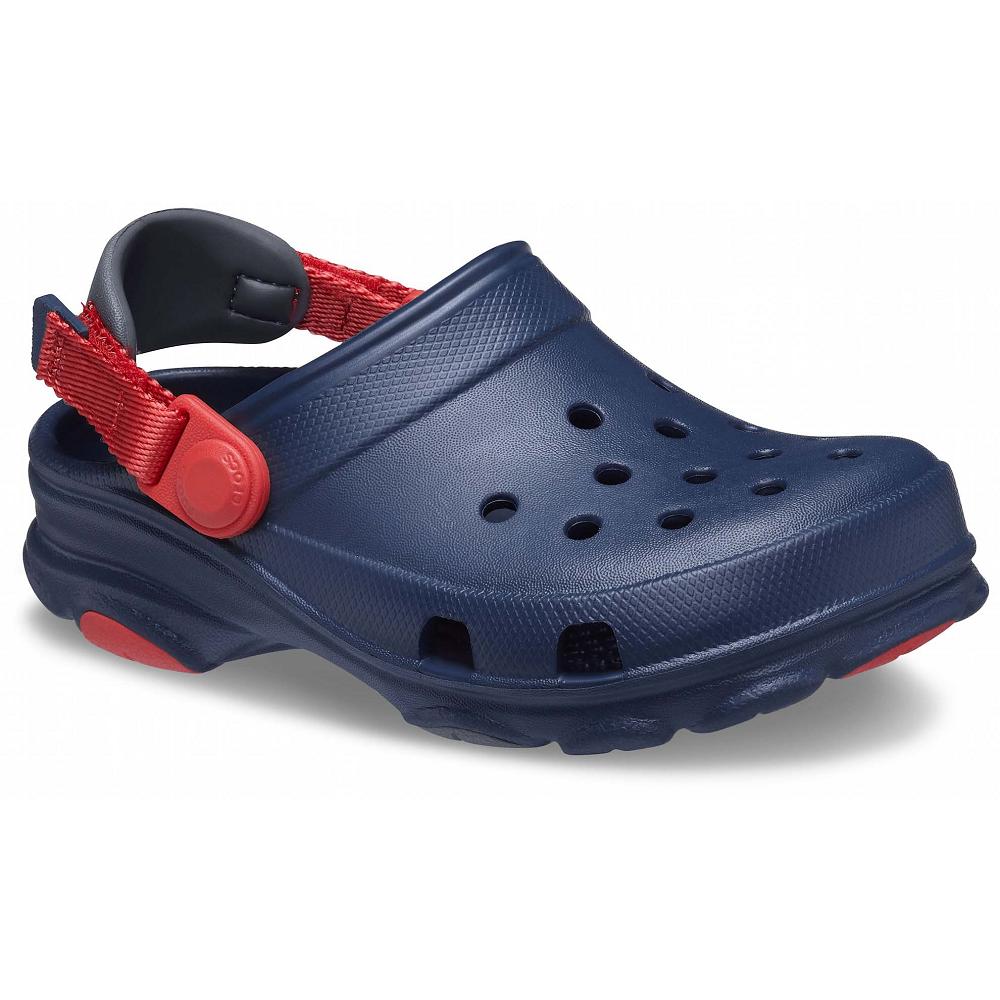 Sabots Crocs Classiche All-Terrain Bleu Marine Fille | BQR-9361170