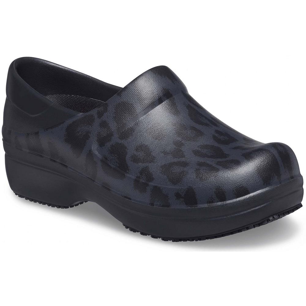 Sabots Crocs Neria Pro II Graphic Noir Femme | KWN-2853378