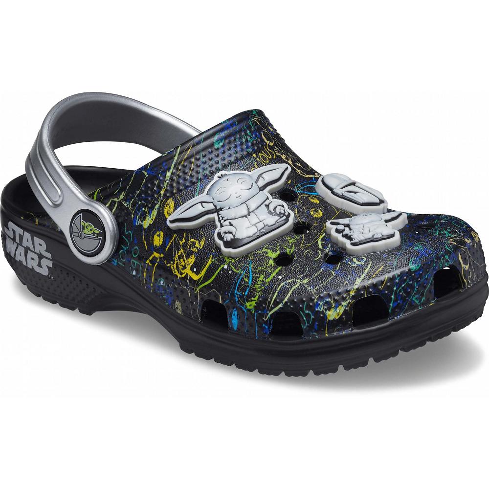 Sabots Crocs Classiche Grogu Bleu Marine Fille | QWK-2066695