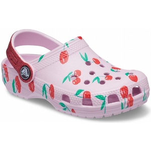 Sabots Crocs Classiche Aliments Print Rose Fille | FKF-0719441