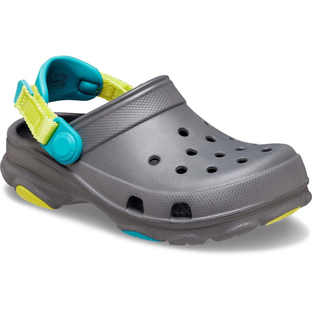 Sabots Crocs Toddler Classiche All-Terrain Grise Fille | IQM-0077321