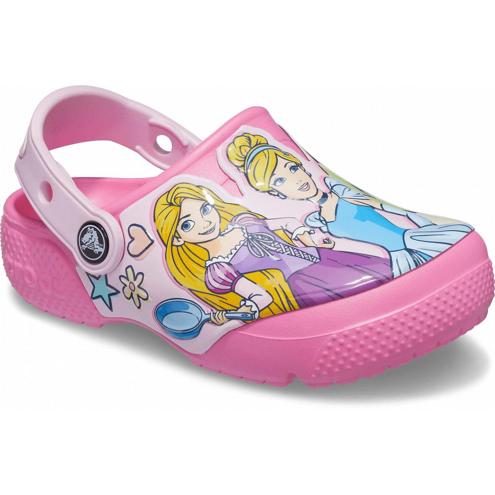 Sabots Crocs Fun Lab Disney Princess Rose Fille | YJL-2528318