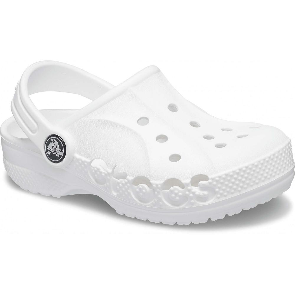 Sabots Crocs Baya Blanche Fille | PFZ-9652538