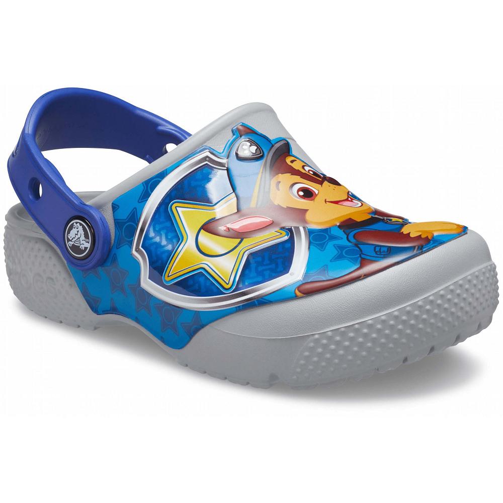 Sabots Crocs Fun Lab Paw Patrol Patch Bleu Fille | OGD-2295557