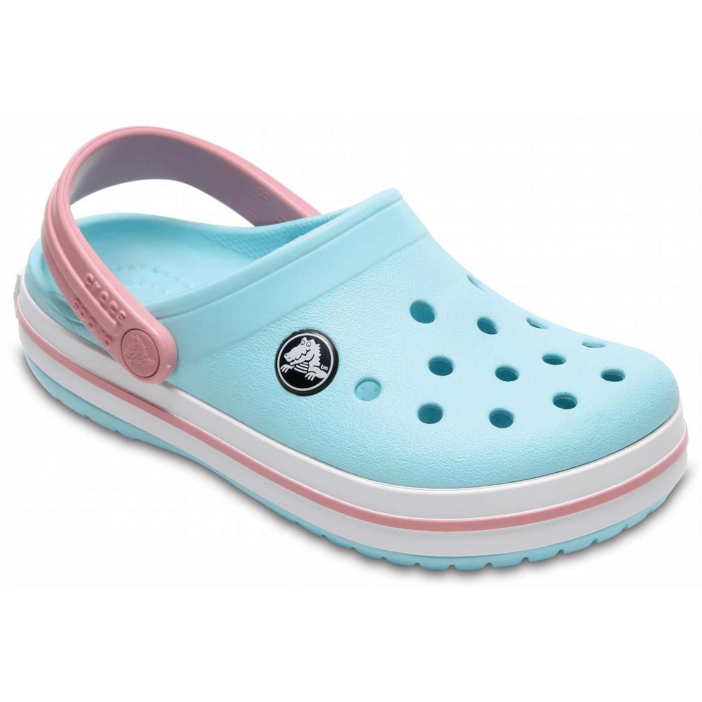 Sabots Crocs Crocband Turquoise Fille | SAJ-7491560