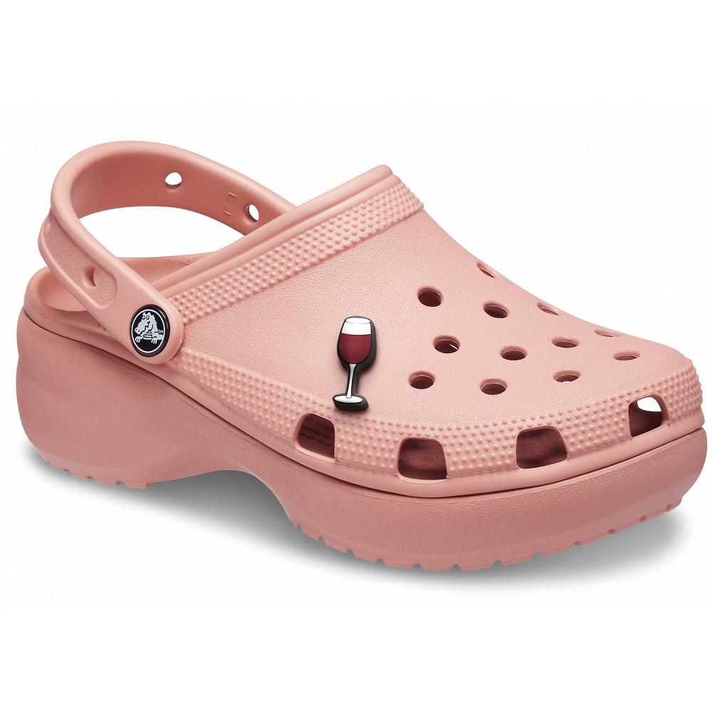 Sabots Crocs Women's Classiche Plateforme Rose Femme | ZHS-8407470