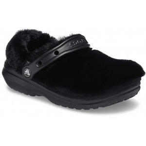 Sabots Crocs Classiche Fur Sure Noir Femme | BCD-4953005