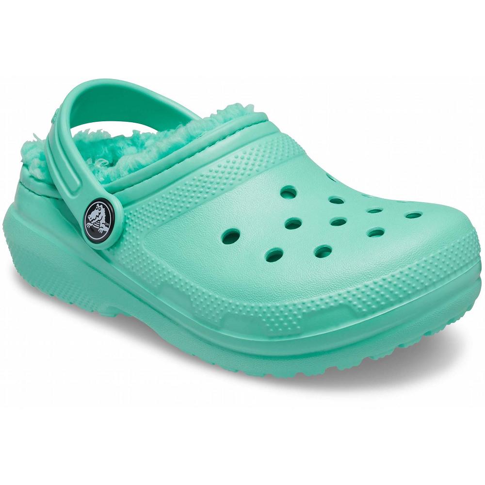 Sabots Crocs Classiche Doublée Menthe Fille | MRC-9680314