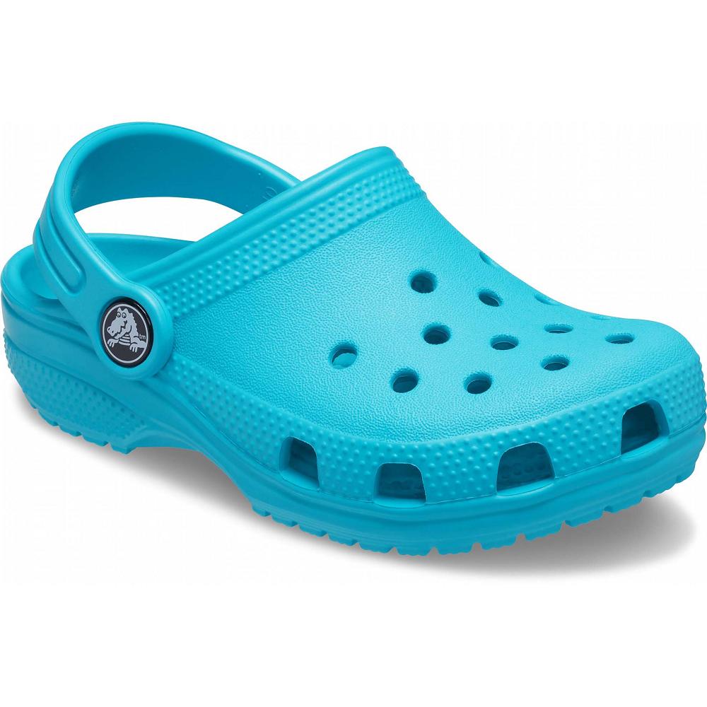 Sabots Crocs Classiche Turquoise Fille | VSV-7191680