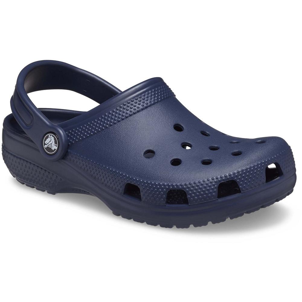 Sabots Crocs Classiche Bleu Marine Fille | ZUE-6070587