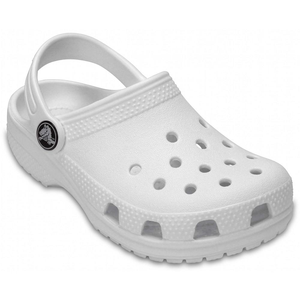 Sabots Crocs Classiche Blanche Fille | IZA-7639634