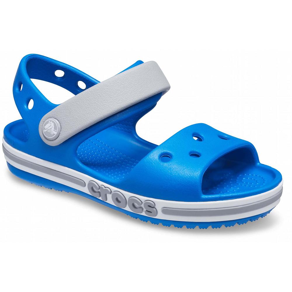 Sandales Crocs Bayaband Bleu Fille | YFD-3647480