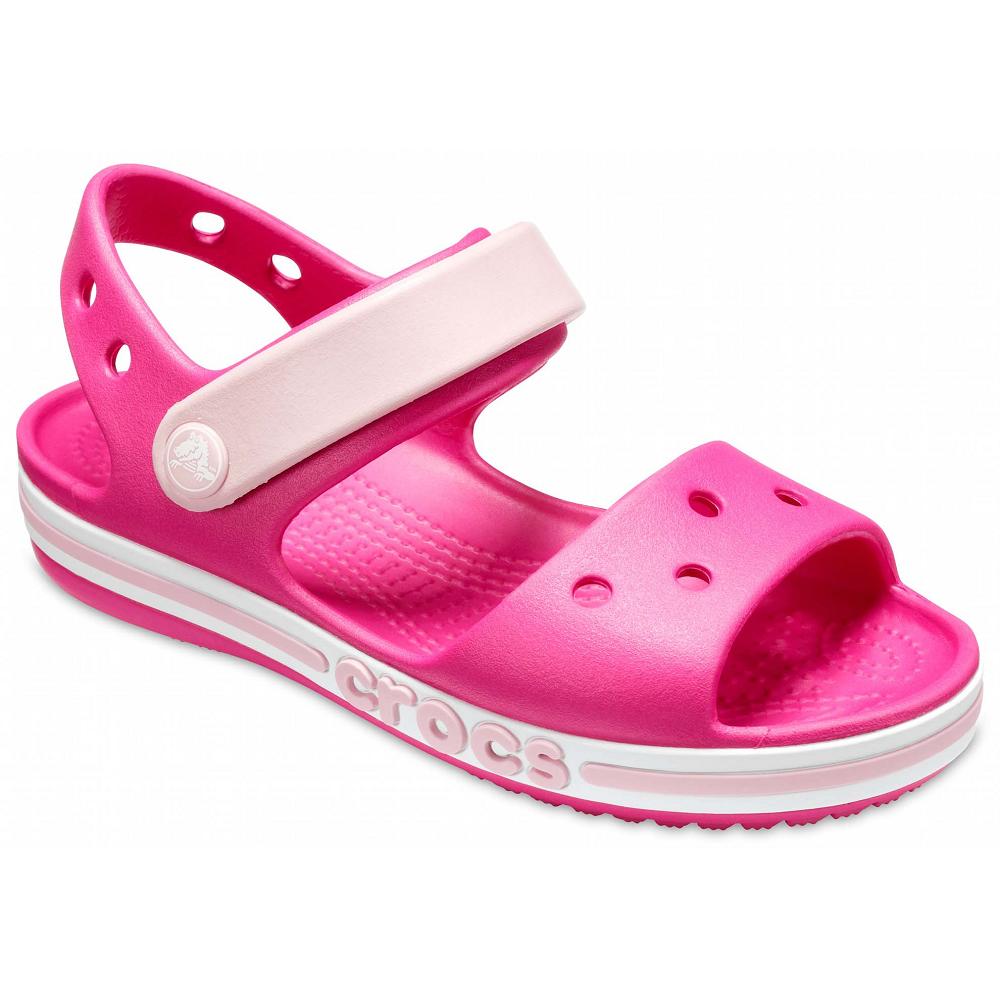 Sandales Crocs Bayaband Rose Fille | DPI-3548856